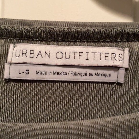 Green Crop Top - Picture 2 of 2